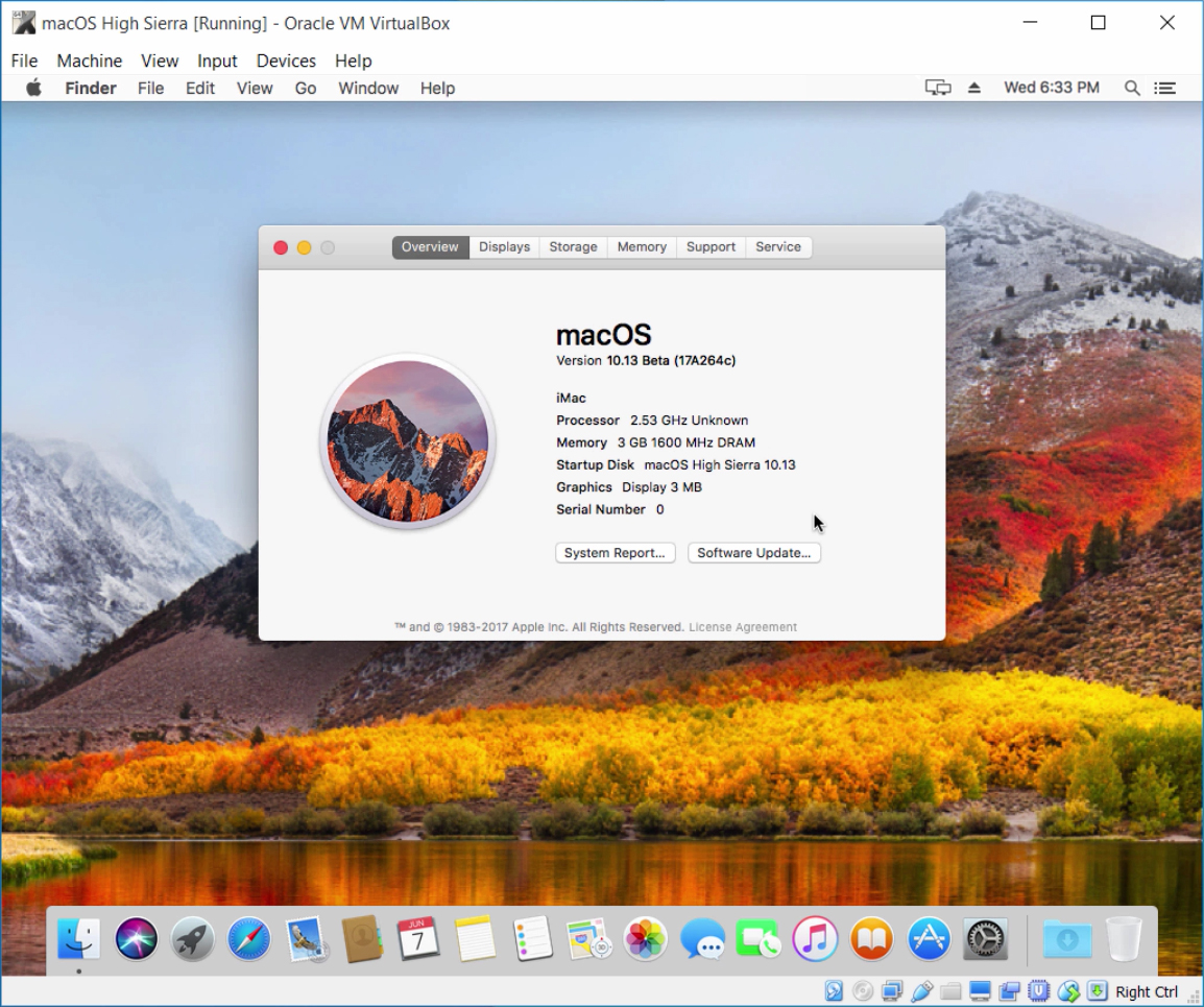 Virtualbox mac high sierra 10.13 iso downloadiso download