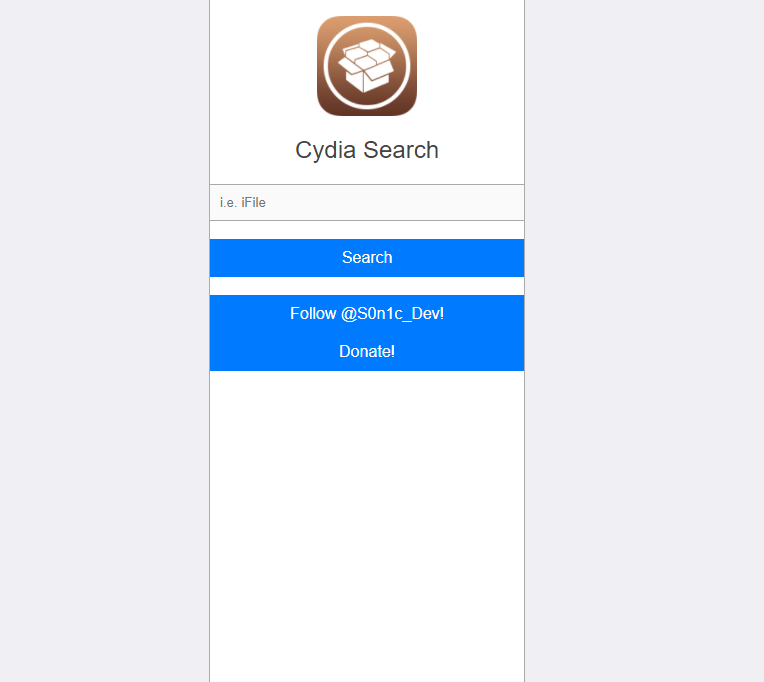 Cydia Search Tool - Download Cydia Tweaks on PC