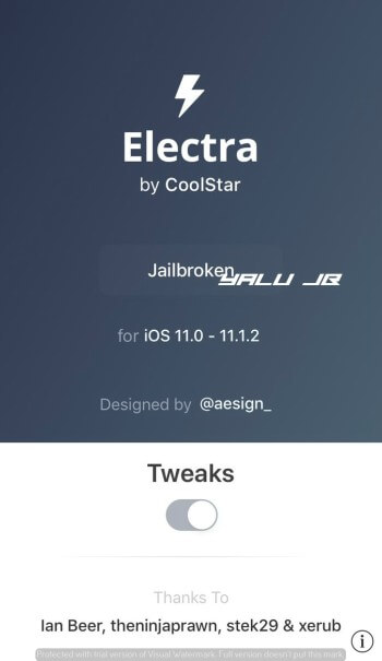 HOW TO INSTALL ELECTRA JAILBREAK TOOLKIT ON IOS 11-11.1.2
