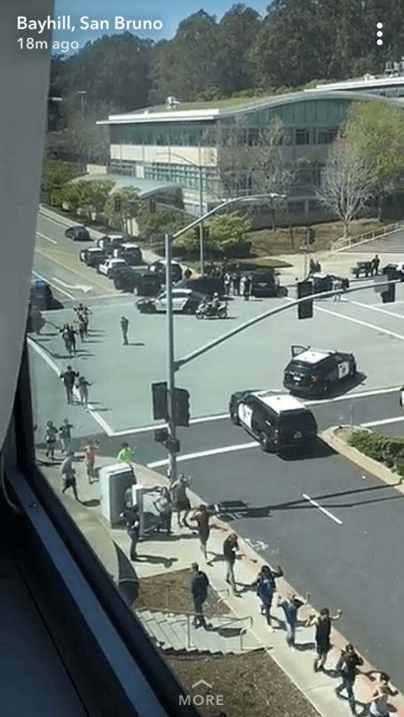 Active shooter reported at YouTube