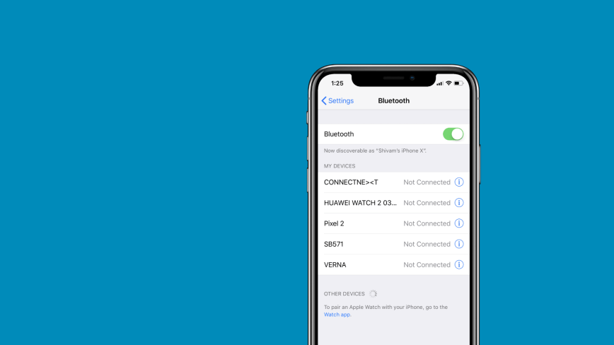 Bluetooth Not Working in iOS 12