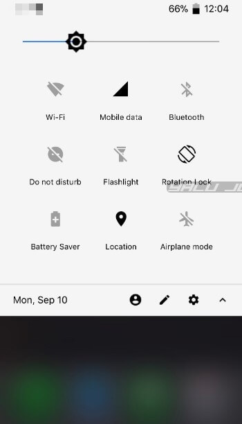 Android Nougat Notification Center on any iPhone: