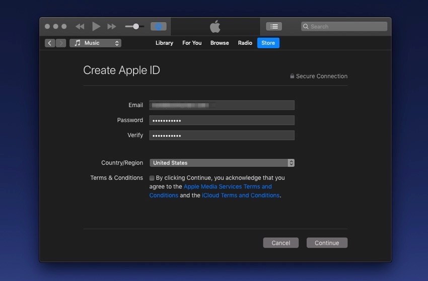 Create US Apple ID For Free: 