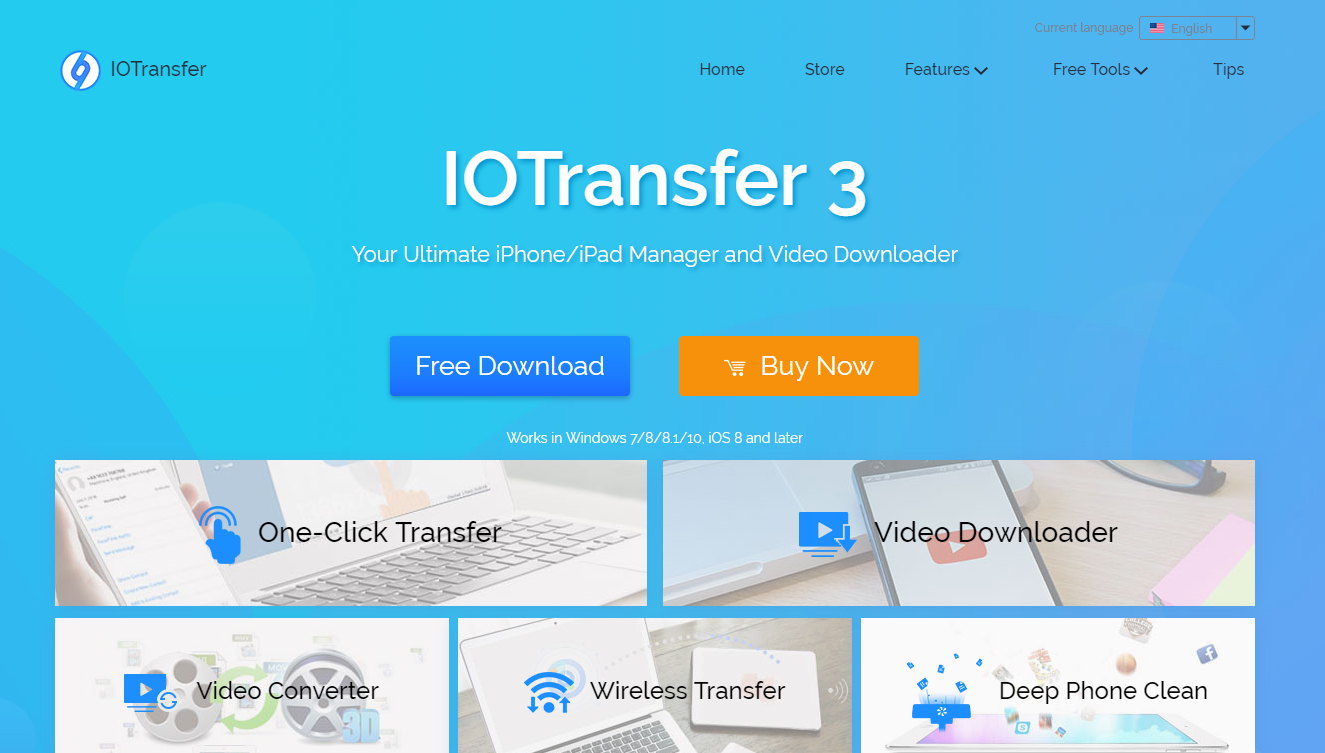 features of iotransfer 3