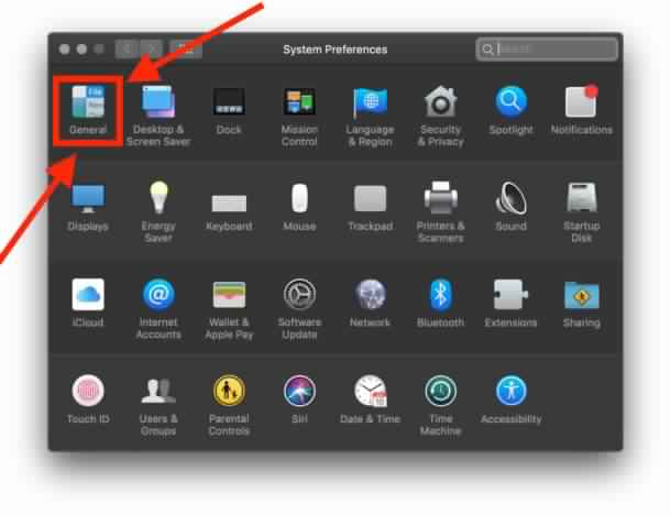 Enable the Light Theme in Mac OS 2019: