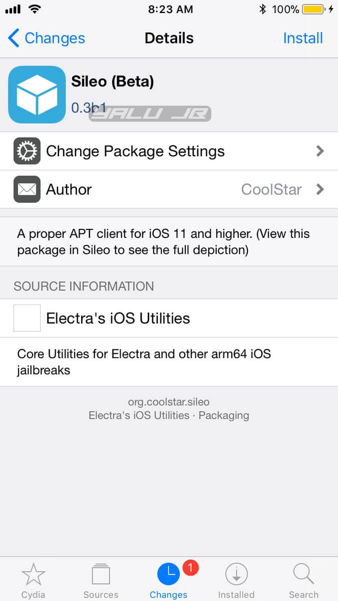 Download and Install Sileo Cydia alternative for iOS 11.0-11.4 Beta 3: