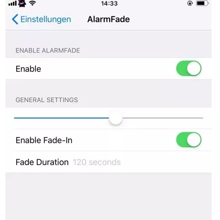 Download and Install AlarmFade Tweak: 