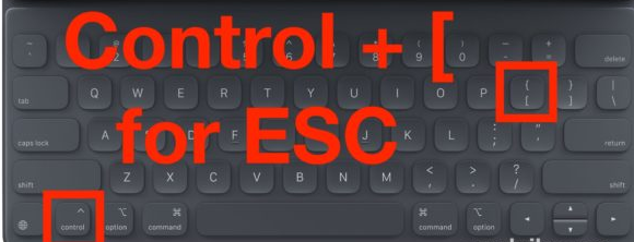 Type the Escape Key on iPad Keyboard (Cool Trick ) 2019