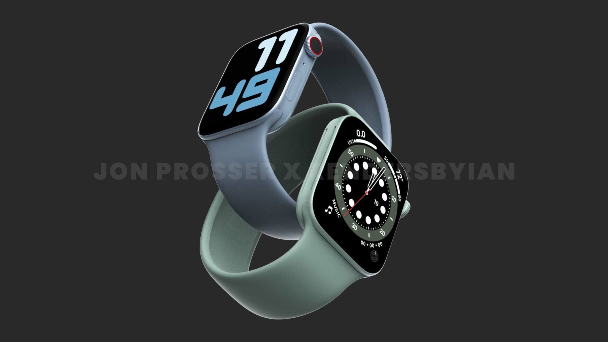 Apple Watch Series 7 – Leaked Rendered Image