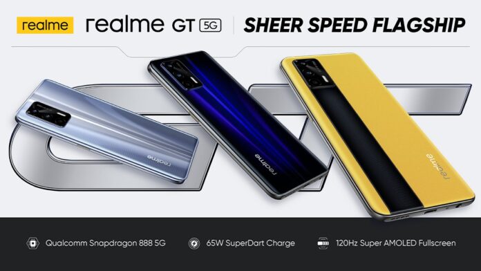 Realme GT 5G Launched Globally With Snapdragon 888Soc & 120Hz Refresh Rate